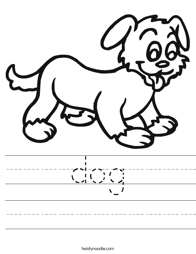 dog Worksheet