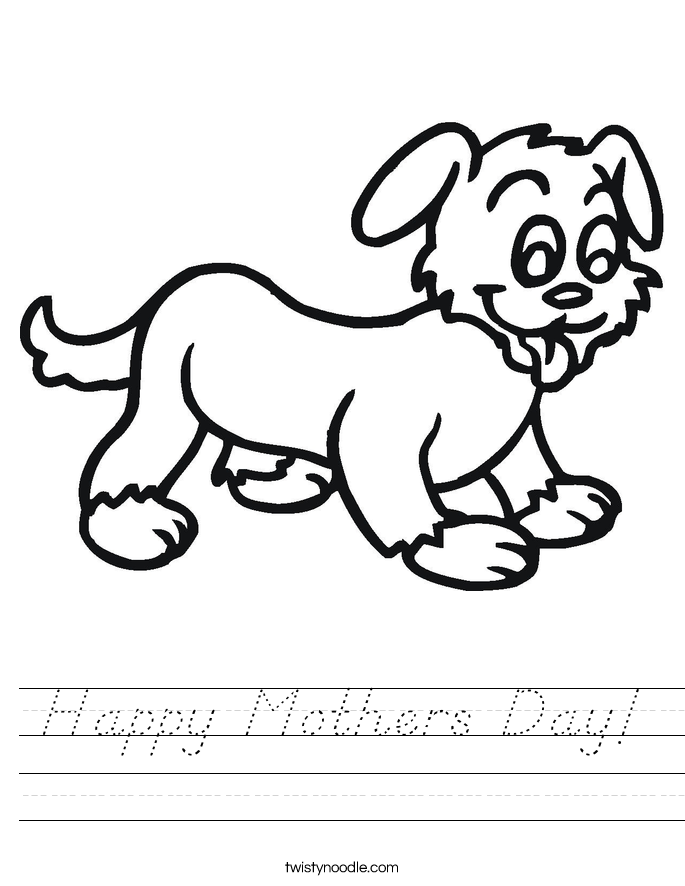 Happy Mothers Day! Worksheet