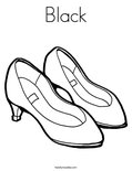 Black Coloring Page