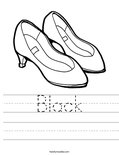 Black Worksheet