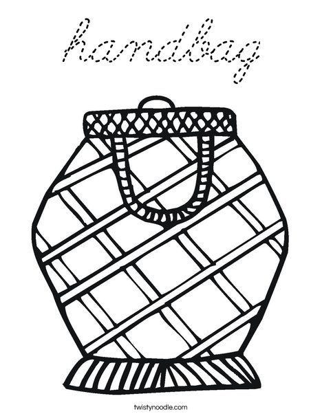 Pocket Book Coloring Page