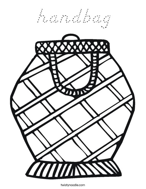 Pocket Book Coloring Page