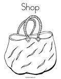 Shop Coloring Page