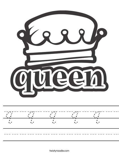 Queen Worksheet