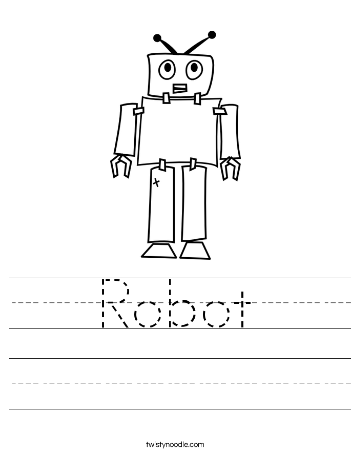 Robot Worksheet