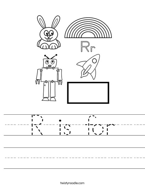 R is for Worksheet