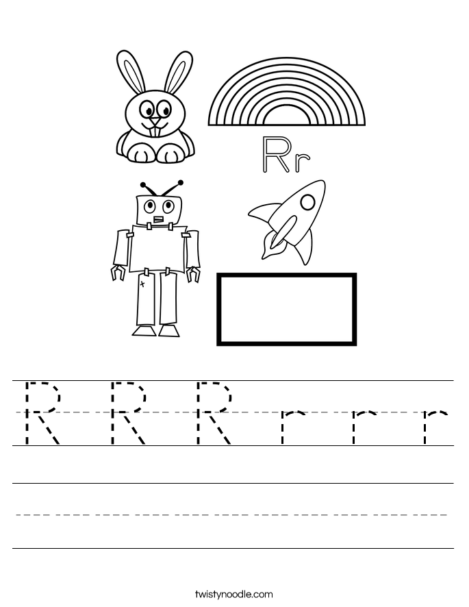 R R R r r r Worksheet