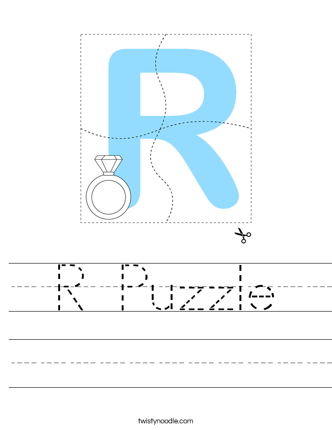 R Puzzle Worksheet