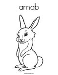 arnabColoring Page