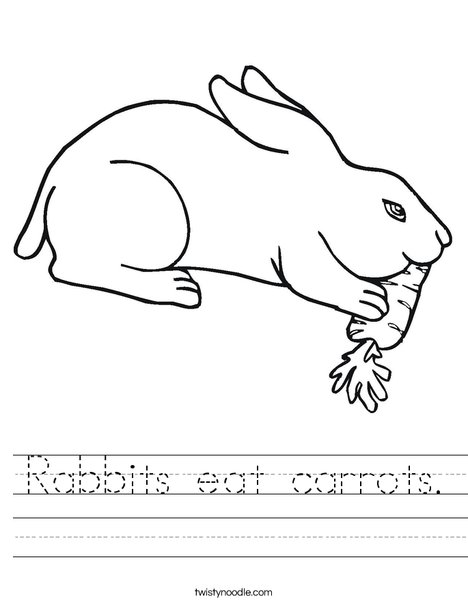 Free Vectors | Carrot and rabbit