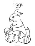 Eggs Coloring Page