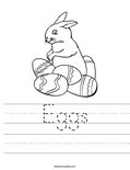 Eggs Worksheet