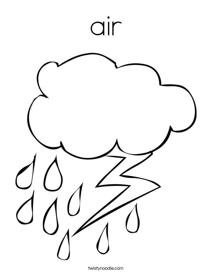 air Coloring Page