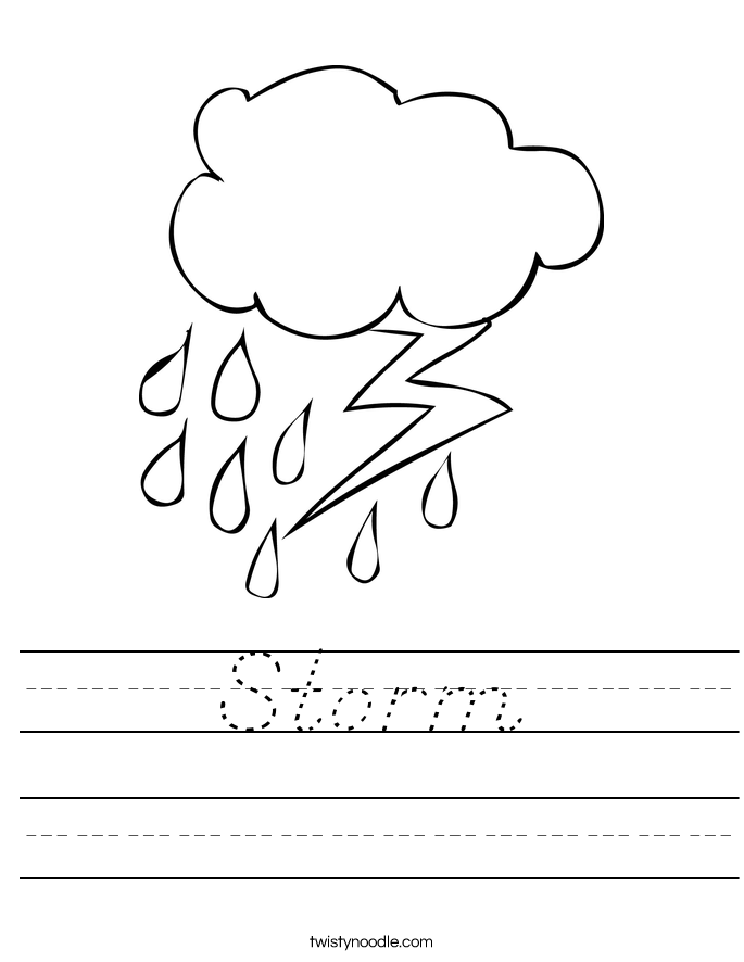 Storm Worksheet