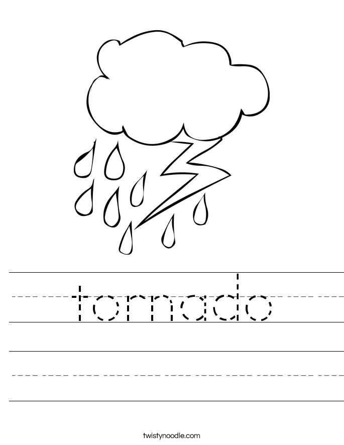 tornado Worksheet