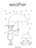 weatherColoring Page