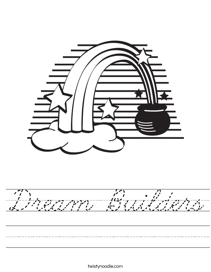 Dream Builders Worksheet