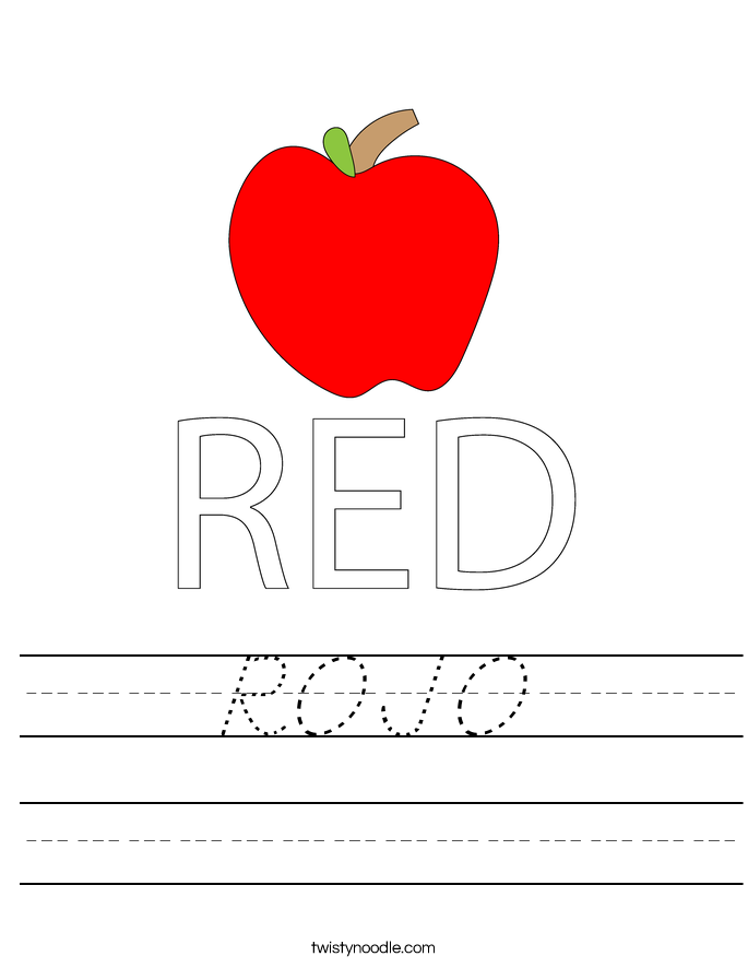 ROJO Worksheet