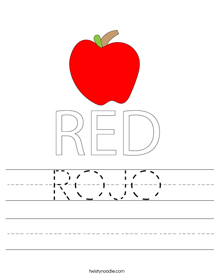 ROJO Worksheet