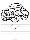 Car Worksheet