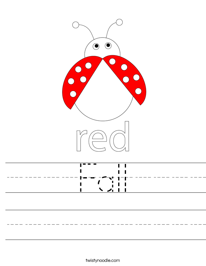 Fall Worksheet