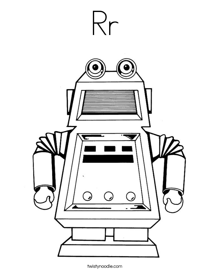 Rr Coloring Page