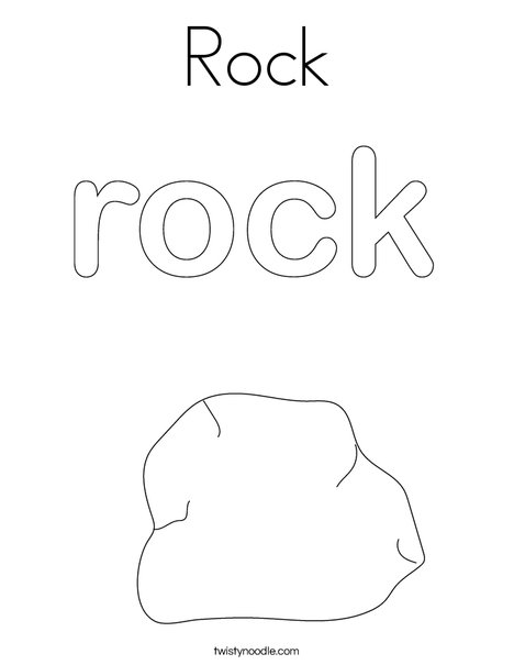 Rock Guitar Coloring Page