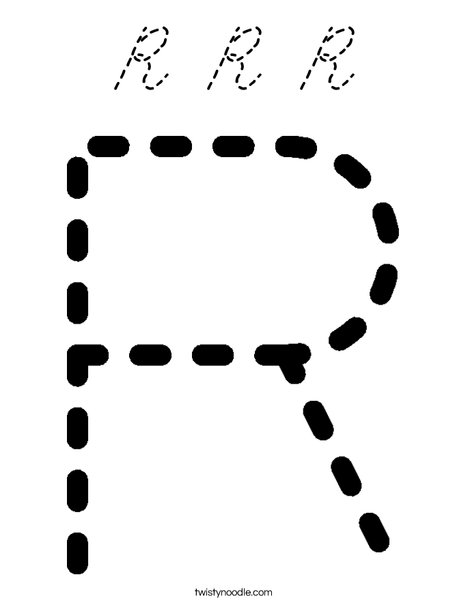 Rr Coloring Page