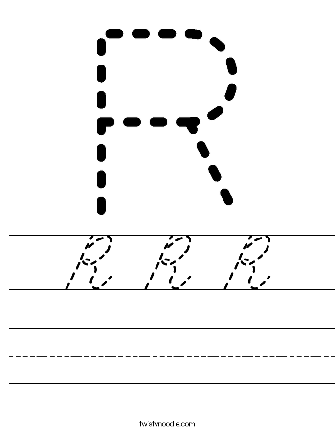 R R R Worksheet