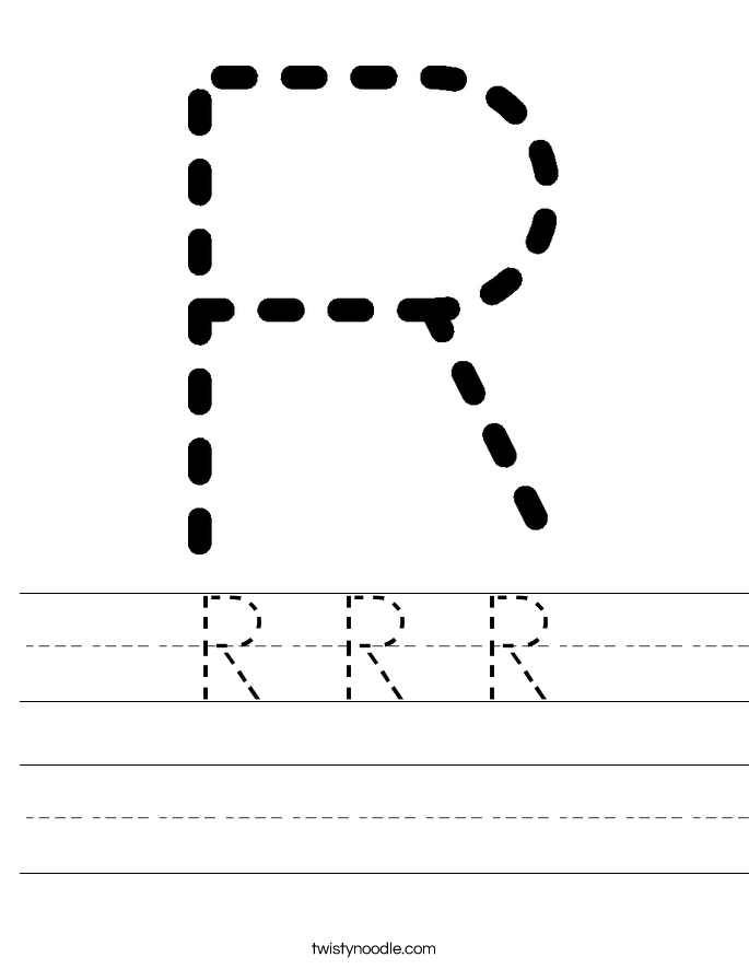 R R R Worksheet
