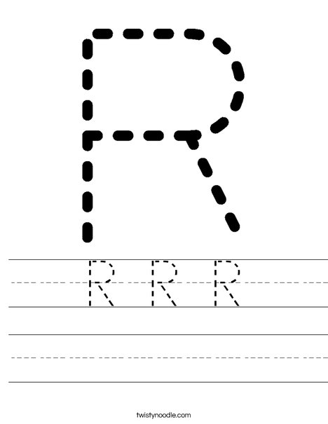 Rr Worksheet