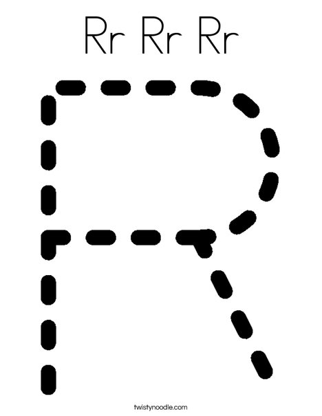Rr Coloring Page
