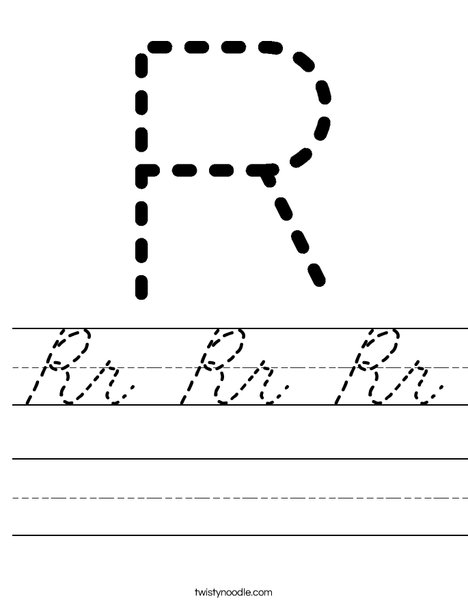 Rr Worksheet