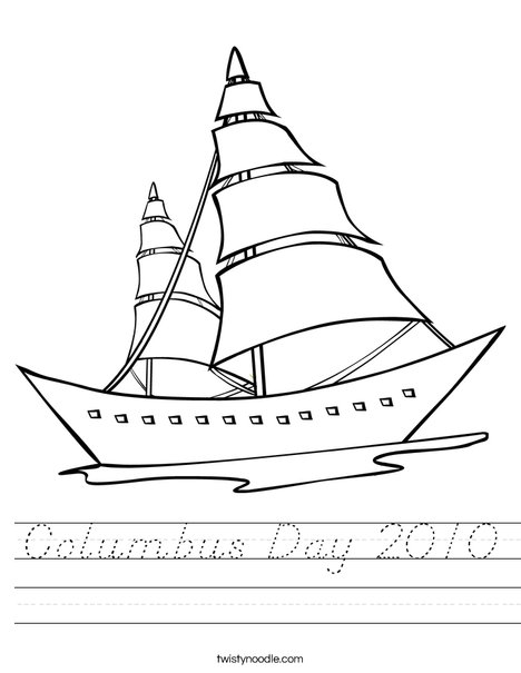 Sailboat Worksheet