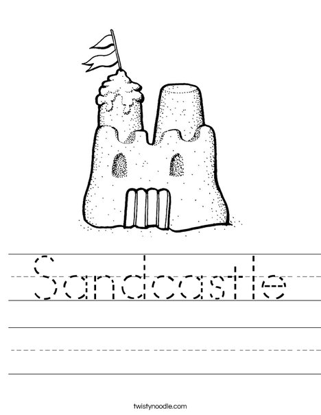 Sandcastle 2 Worksheet