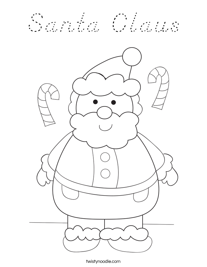 Santa Claus Coloring Page