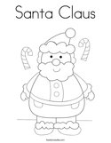 Santa Claus Coloring Page