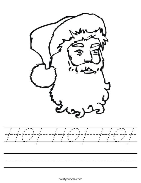 Santa Clause Worksheet