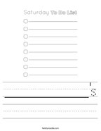 __________'s Handwriting Sheet