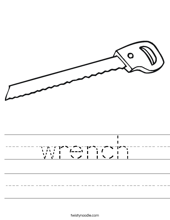 wrench Worksheet