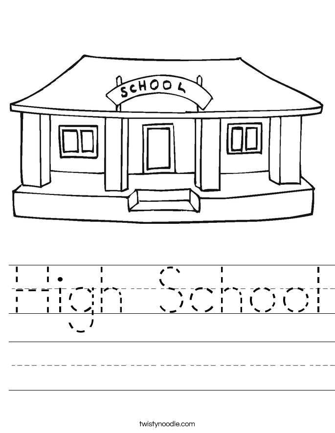 High School Worksheet