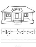 High School Worksheet