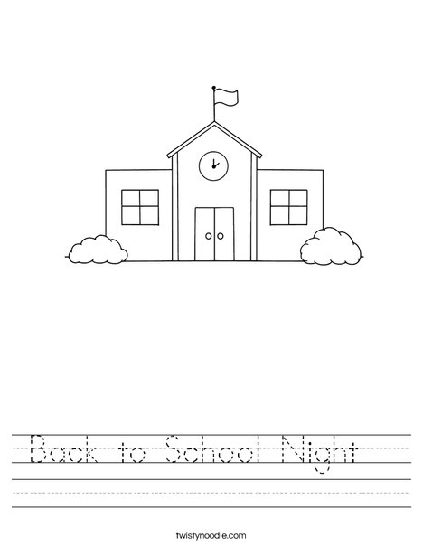 School Worksheet