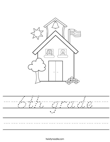 School with Kids Worksheet