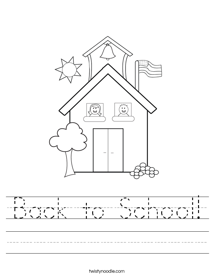 Back to School! Worksheet