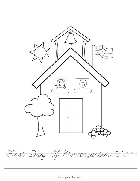 School with Kids Worksheet