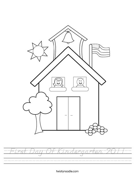 School with Kids Worksheet