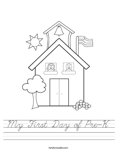 School with Kids Worksheet