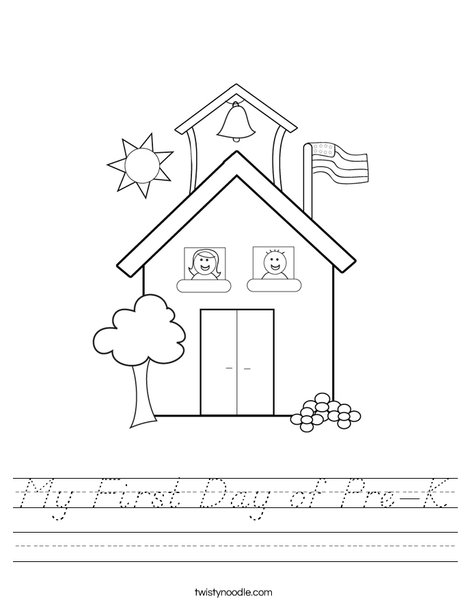 School with Kids Worksheet