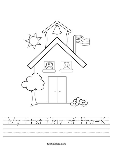School with Kids Worksheet